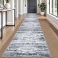 Lansny Modern Abstract Runner Rug 2.6x18 by lansny