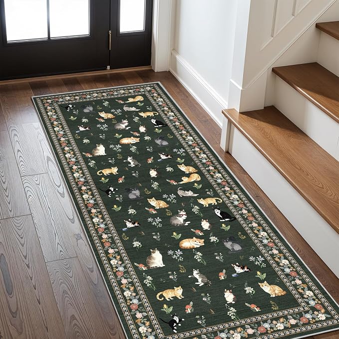 2x6 Washable Kitchen Runner Rug - Image 8