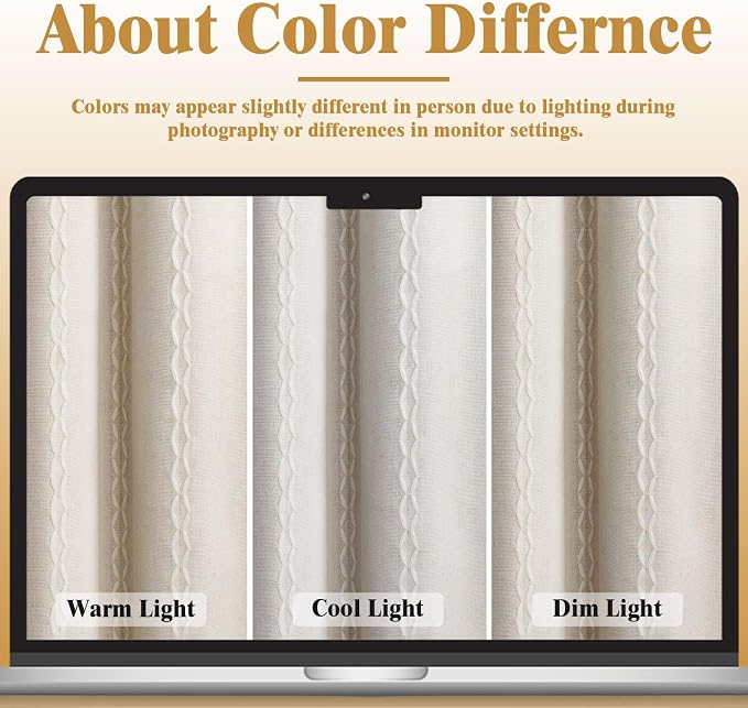 Boho 80% Blackout Curtains - Image 5