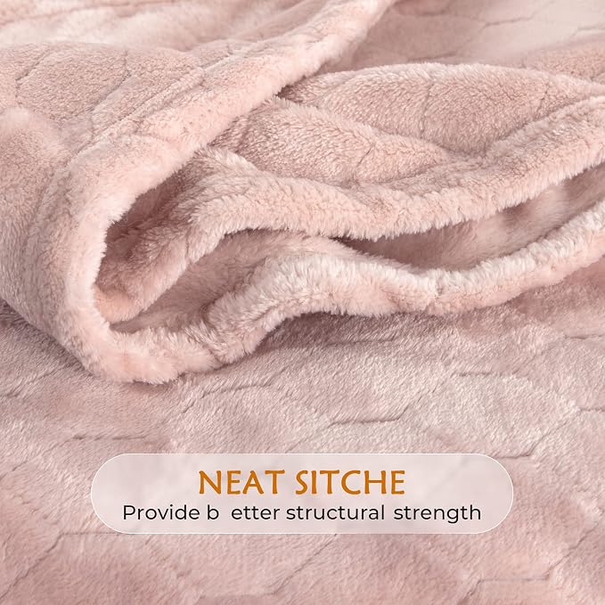 TOONOW Fleece Blanket Super Soft Cozy Throw Blanket 50" x 60", Lightweight - Image 5