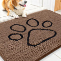 Smiry Dog Door Mat for Muddy Paws, Absorbent Dirt Trapper Non Slip Quick Dry by Smiry