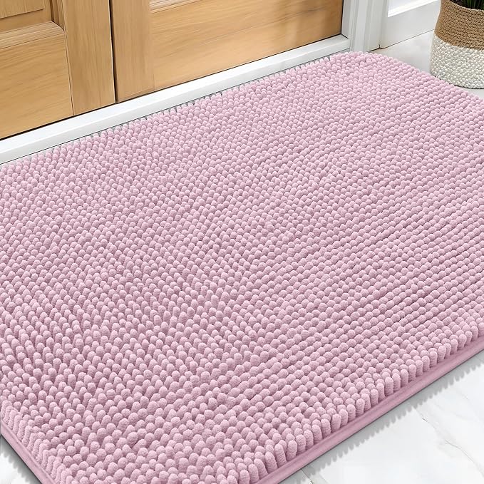 OLANLY Dog Door Mat for Muddy Paws 34x21, Absorbs Moisture and Dirt, Absorbent by OLANLY