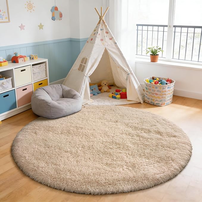 yulidayang Fluffy Round Area Rugs - Image 6