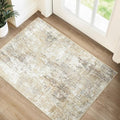 Washable Area Rugs 2'x3' Non-Slip Modern Abstract Soft by RELEANY