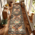 Yamaziot Washable Runner Rug, 3x12 Non-Slip Boho Vintage Hallway Rug Runner by Yamaziot
