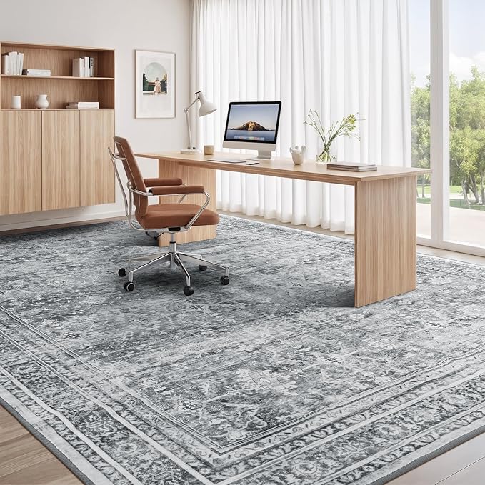 Lofus 5x7 Area Rug for Living Room, Soft Neutral Carpets for Bedroom Dining - Image 6