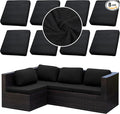 Outdoor Cushion Covers Set, Replacement by SUKAIKEQA