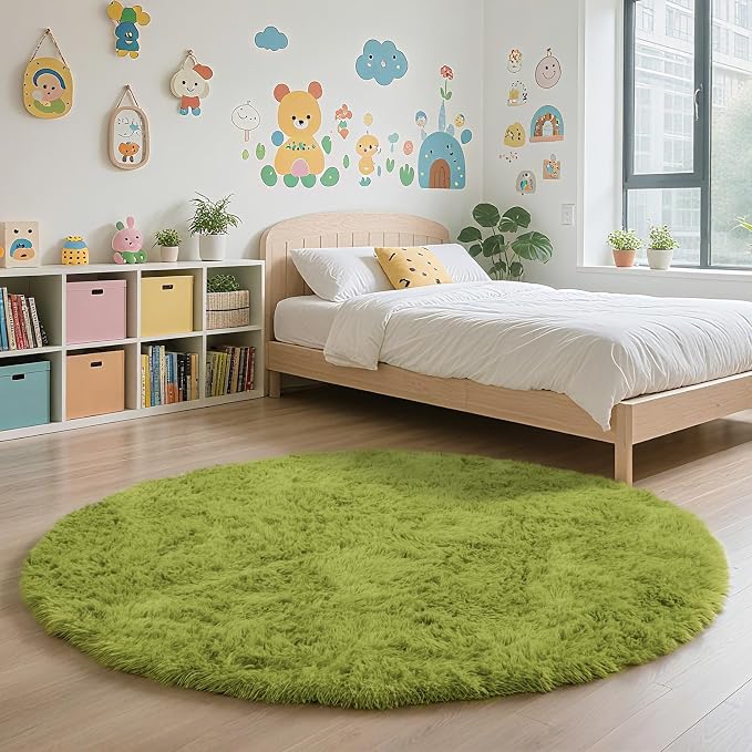 yulidayang Fluffy Round Area Rugs - Image 6
