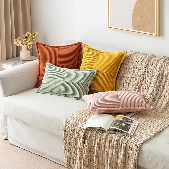 MIULEE Fall Burnt Orange Decorative Throw Pillow Covers - Image 7