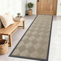 OLANLY Front Door Mat Outside Entrance 71x23, Heavy Duty Sturdy Natural Rubber by OLANLY