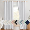 NICETOWN 100% Absolutely Blackout Linen Curtains by NICETOWN
