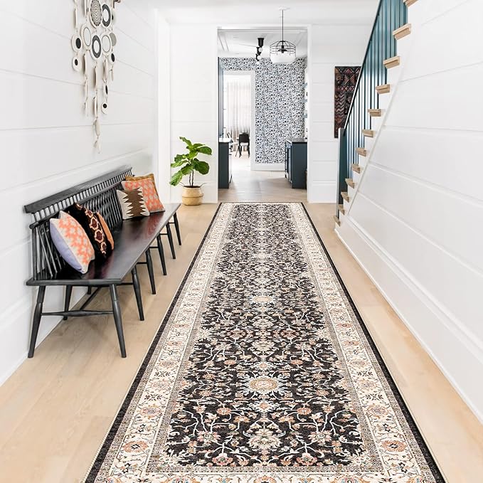 TOPRUUG Washable Runner Rug 2x12 by TOPRUUG