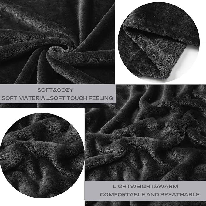 JIAHANNHA Fleece Blanket 50 by 60 Throw Blankets - Image 5