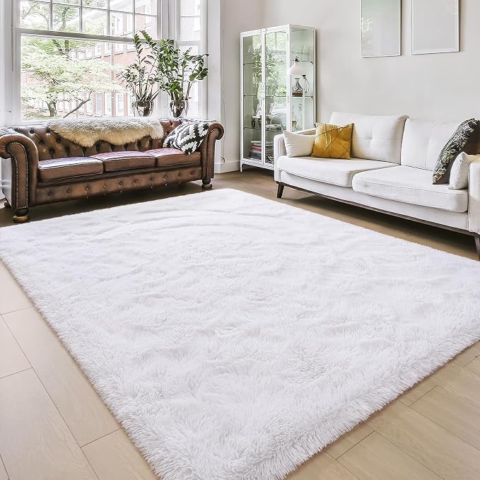 Amearea Premium Soft Fluffy Rug Modern Shag Carpet, Fuzzy Plush Rugs by AmeareaDirect