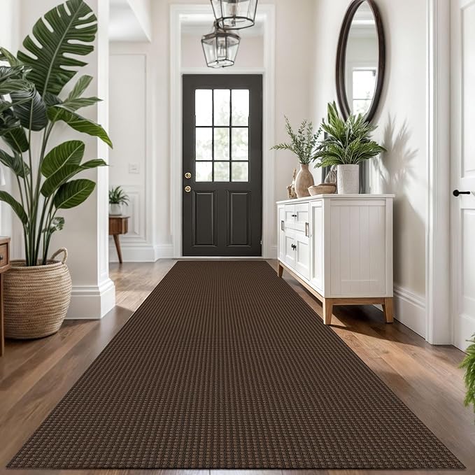 KOZYFLY Extra Long Runners for Hallways 3x14 ft Washable Kitchen Runner Non by KOZYFLY