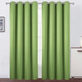LEMOMO Blackout Curtains 66 x 95 inch/Light Green Curtains Set of 2 by Lemomo