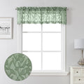 Lecloud Leia 14 Inch Sage Valance by Lecloud