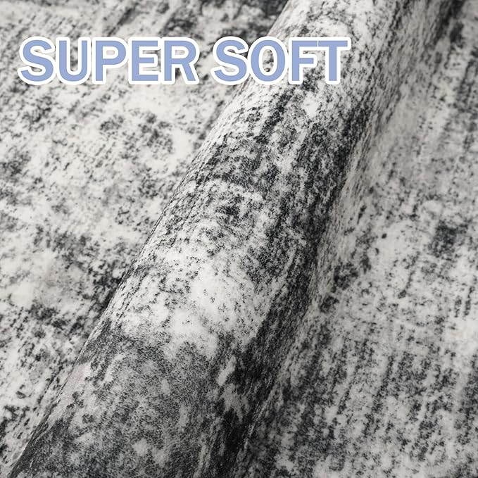 IOHOUZE Abstract Runner Rug 3x12 Ft Washable Runners - Image 7