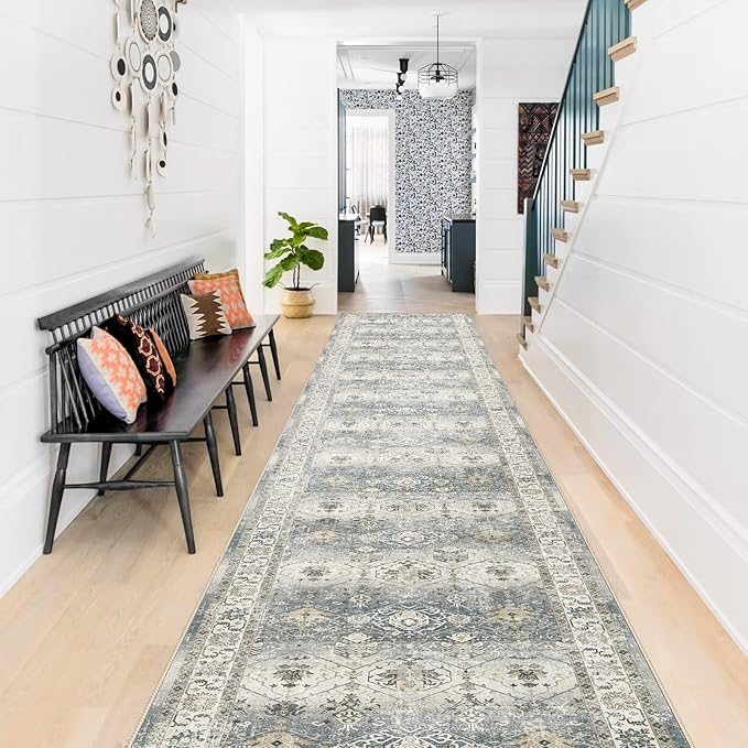 TOPRUUG Washable Runner Rug 2x12 by TOPRUUG