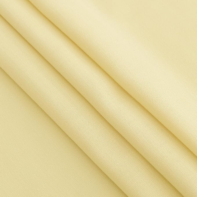 Yellow Linen Curtains 63 Inches Long - Image 7