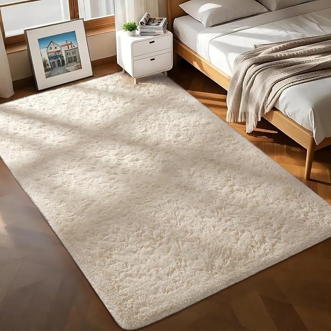 Ophanie 6x9 Area Rugs, Upgrade Non-Slip Fluffy Soft Rugs - Image 5