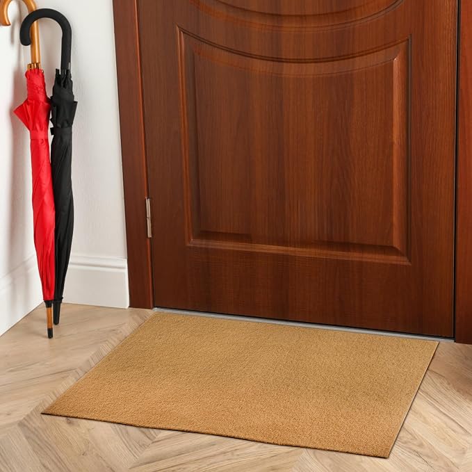 8 Pack Blank Door Mats, 30x17 Inch Artificial Coir Door Mats Outdoor - Image 5