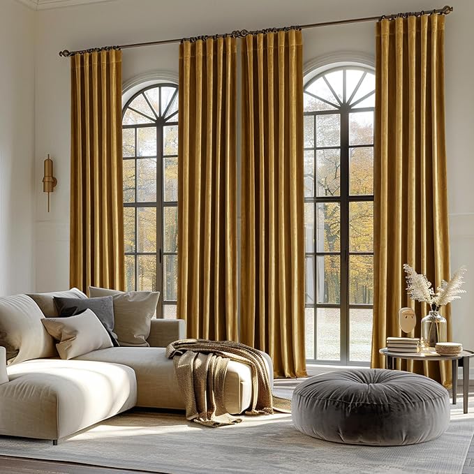 MIULEE Velvet Curtains 90 inches - Image 5
