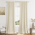 Guken 100% Blackout Curtains 108 Inch Length 2 Panels Set by Guken