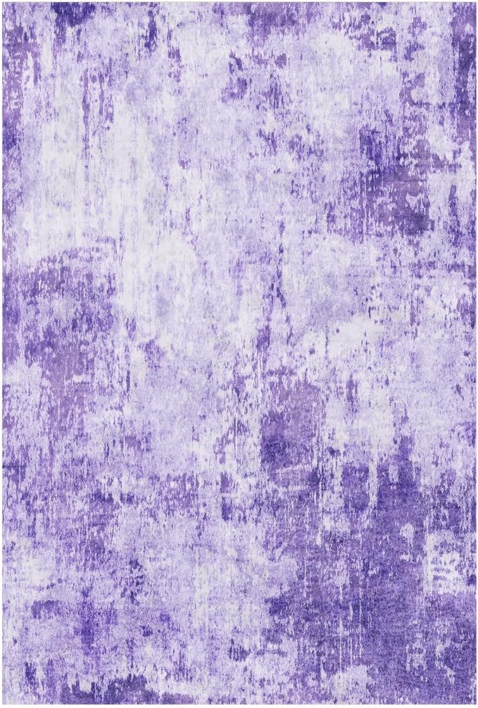 Washable Area Rugs 2'x8' Non-Slip Modern Abstract Soft - Image 9