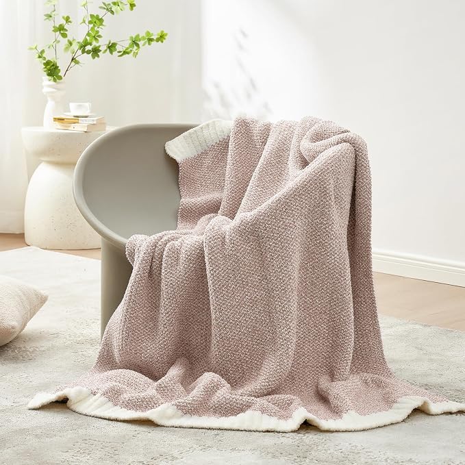 Snuggle Sac Heather Taupe Throw Blanket - Image 7