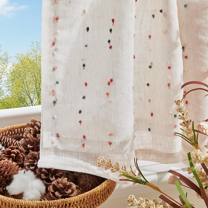 jinchan Kitchen Valance Curtain - Image 7