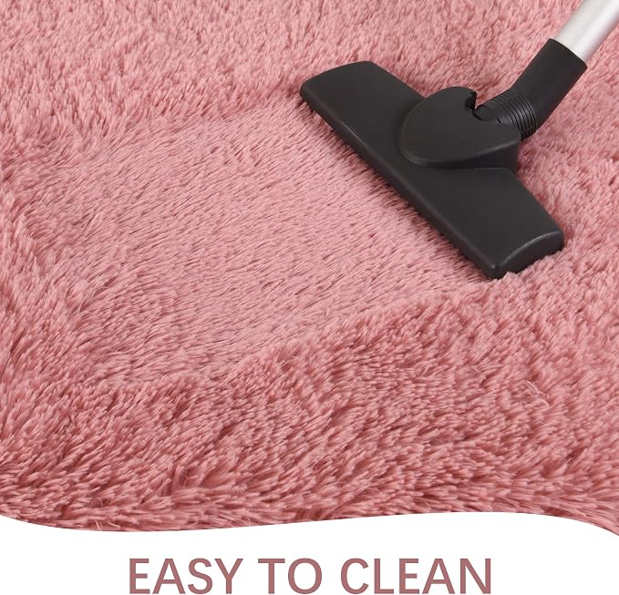 Chicrug Soft Runner Rug for Bedroom Living Room Plush Fluffy Rug 2x10 Feet - Image 5