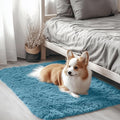 OLANLY 2x3 Machine Washable Small Bedside Rug, Soft Fluffy Shaggy Entryway by OLANLY