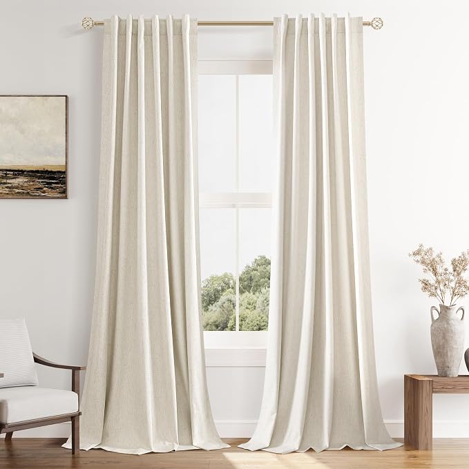 Guken 100% Blackout Curtains 42 Inch Wide by 108 Inch by Guken