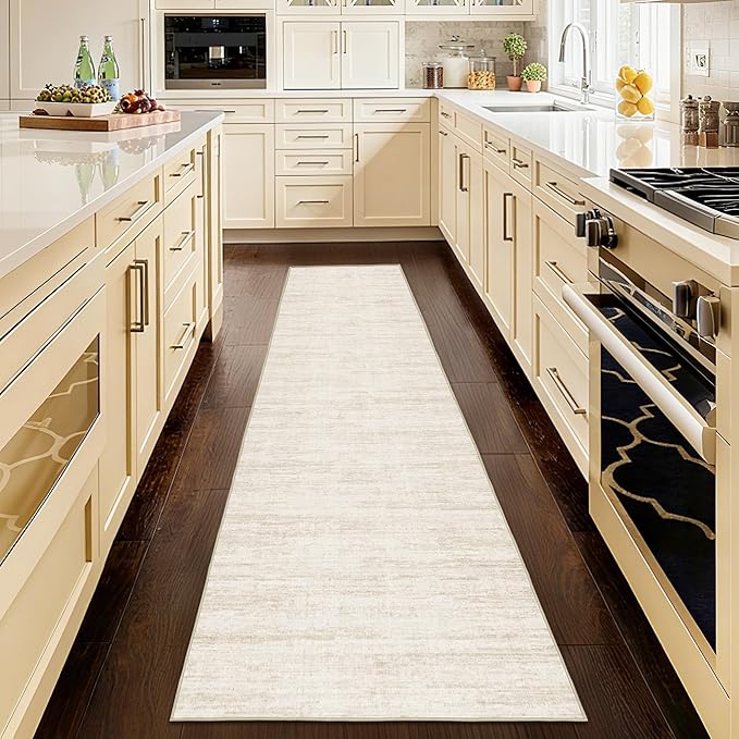 2x10 Runner Rug Non-Slip，Modern Abstract 10ft Washable Runner Rugs - Image 3