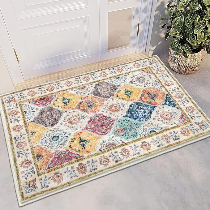 HEBE Washable Area Rug by HEBE