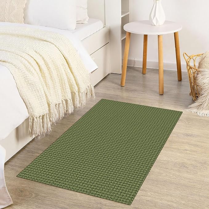 KOZYFLY Indoor Door Mat 2x3 ft Small Area Rugs Washable Front Door Mat Non Slip - Image 8