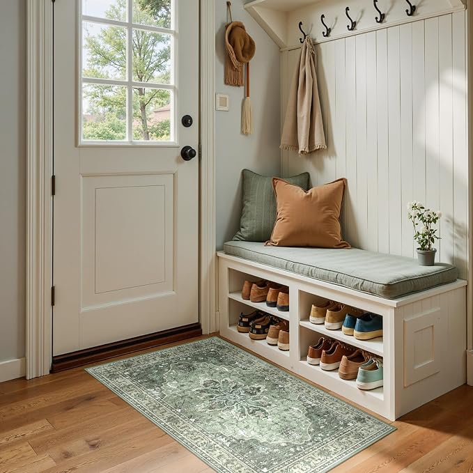 Area Rugs 2'x4' Kitchen Rugs Entry Rug Small Rugs by RELEANY
