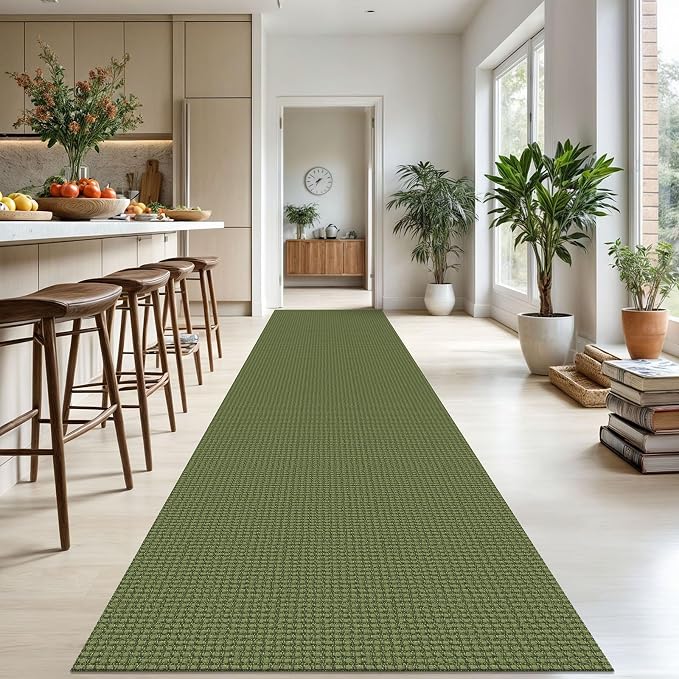KOZYFLY Extra Long Runners for Hallways 3x18 ft Washable Kitchen Runner Non - Image 2