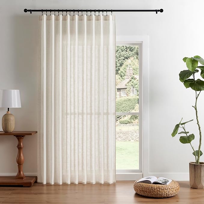 Joydeco Light Filtering Curtains 108 Inch Length by JOYDECO