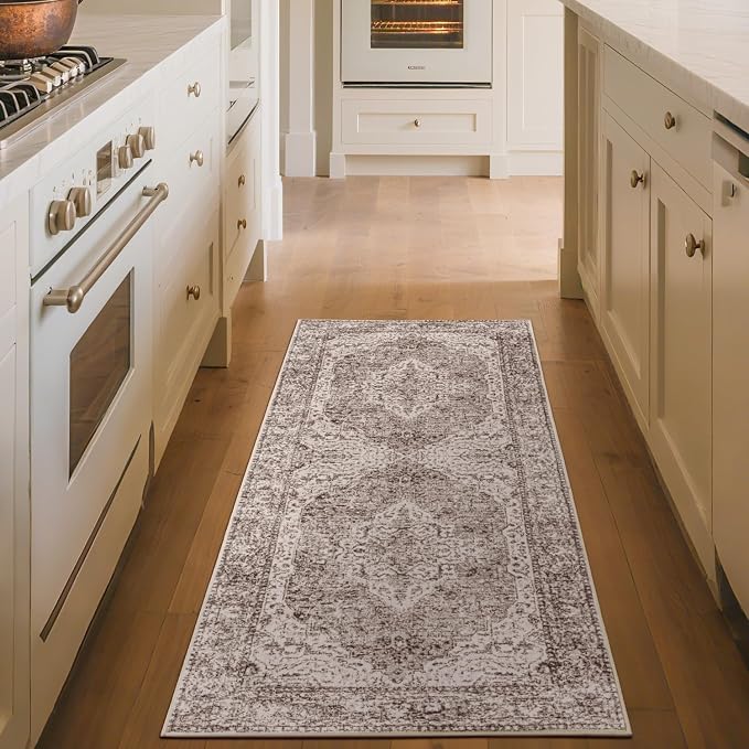 Lofus 2x6 Runner Rug for Hallways, Washable Kitchen Rugs, Non-Slip Rugs for - Image 2