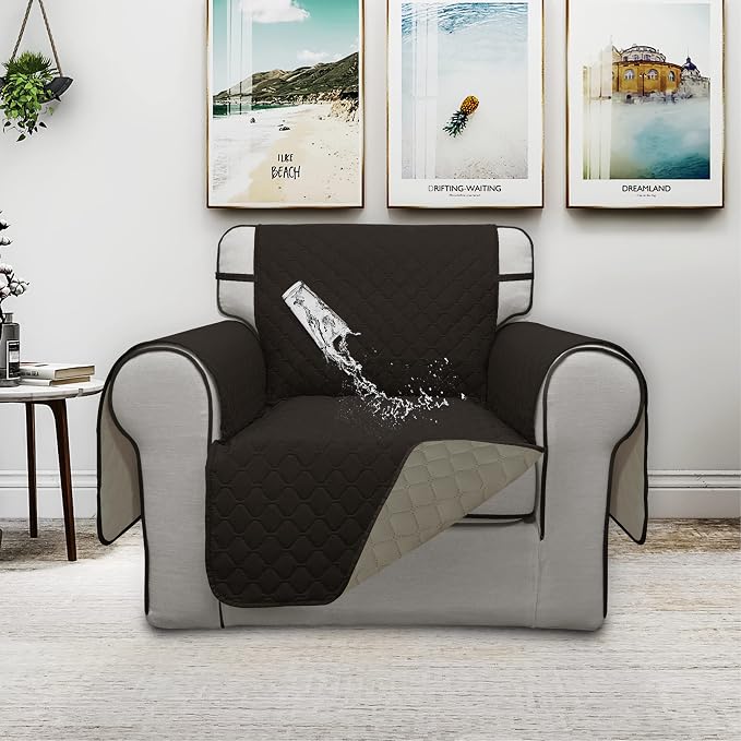 ISSUNTEX Double Protection 100% Waterproof Chair Sofa Covers - Image 2