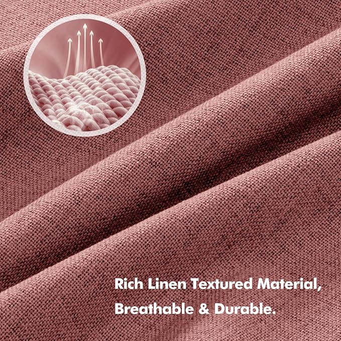 MIULEE 100% Blackout Linen Curtains - Image 3