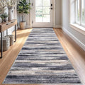 Lansny Modern Abstract Runner Rug 2.6x10 by lansny