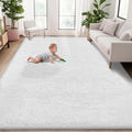 5x8 Area Rug for Living Room: Fluffy Shag Soft Washable Rugs Fuzzy Plush Indoor by VECARF