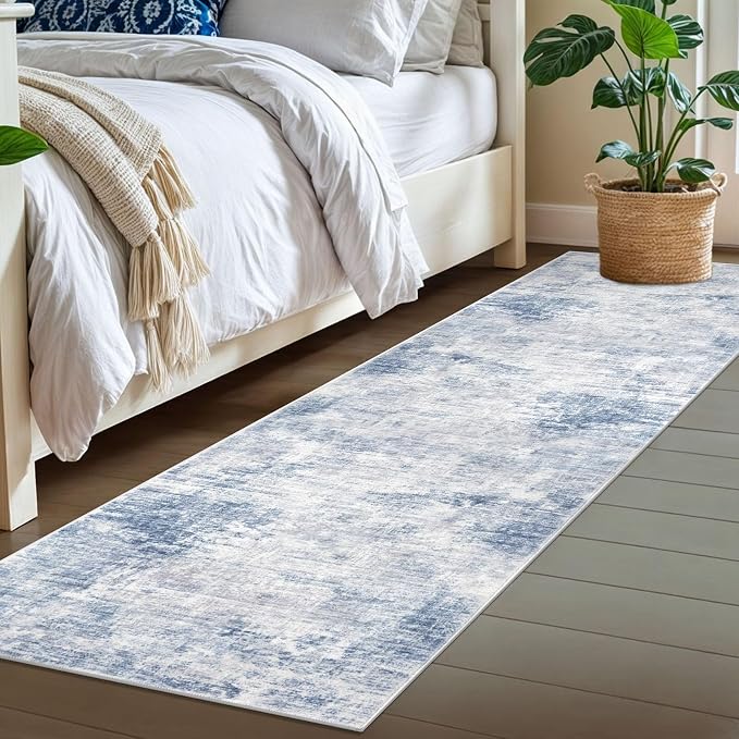IOHOUZE Abstract Runner Rug 2x7 Ft Washable Runners - Image 8