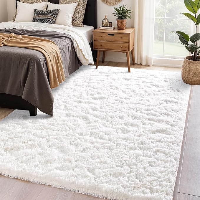 Chicrug Soft Area Rugs for Bedroom Living Room Plush Fluffy Rug 9x12 Feet - Image 3