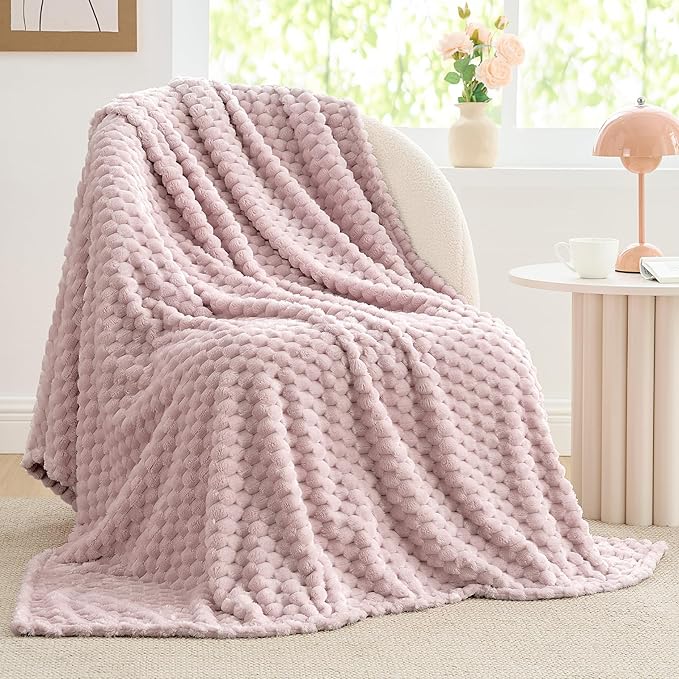 BEDELITE Fleece Twin Blankets for Couch & Bed by BEDELITE