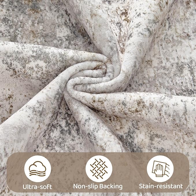 UERMEI 7x10 Area Rug Living Room Rugs - Image 5