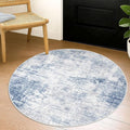 IOHOUZE Round Area Rug 3 Ft Circle Entryway Rugs Round Washable Door Mat Indoor by iOhouze